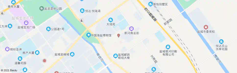 盐城商业街兴业路口_公交站地图_盐城公交_妙搜公交查询2025