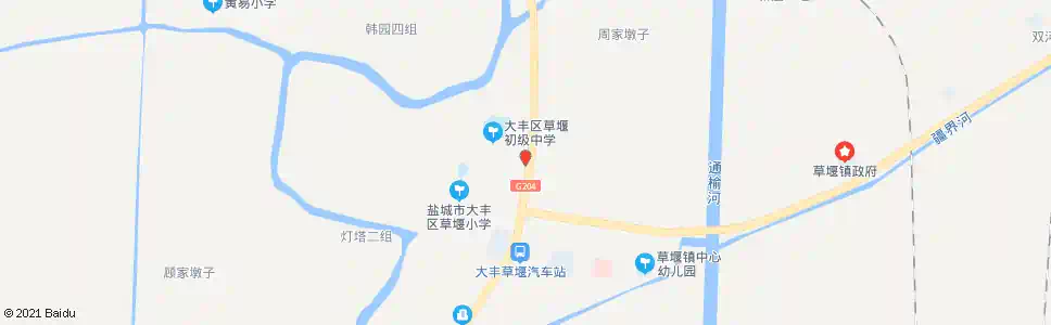 盐城祥鸿泰和_公交站地图_盐城公交_妙搜公交查询2025