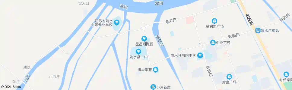 盐城解放路小学_公交站地图_盐城公交_妙搜公交查询2025