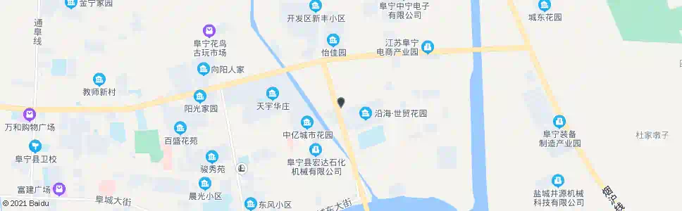 盐城沿海世贸广场_公交站地图_盐城公交_妙搜公交查询2025