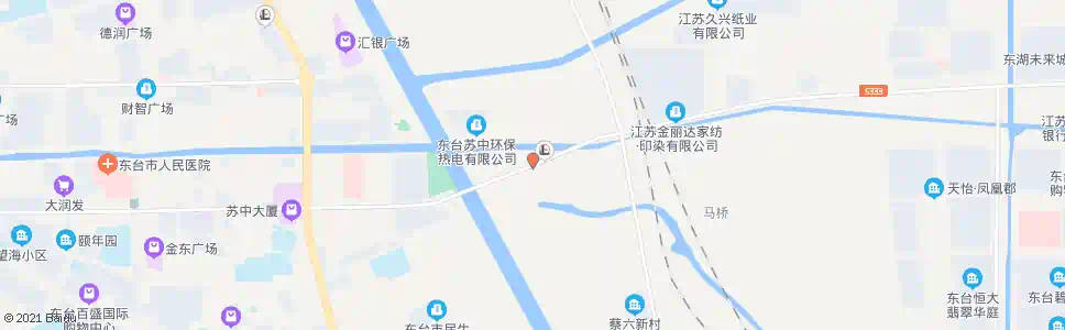 盐城谢家湾_公交站地图_盐城公交_妙搜公交查询2025