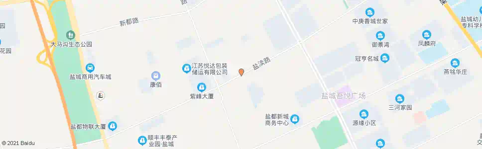 盐城江苏鱼跃公司_公交站地图_盐城公交_妙搜公交查询2025