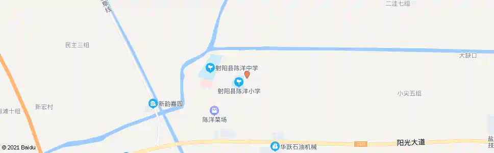 盐城陈洋居委会_公交站地图_盐城公交_妙搜公交查询2025