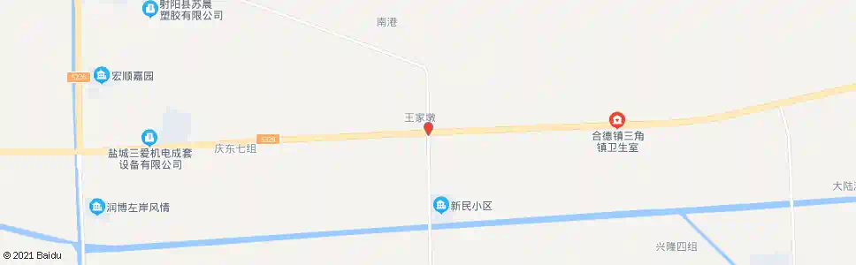 盐城三角镇_公交站地图_盐城公交_妙搜公交查询2025