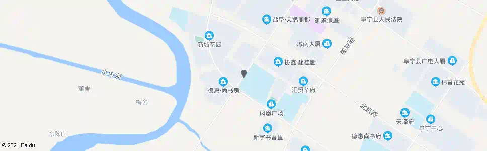 盐城阜宁实验初中(西门)_公交站地图_盐城公交_妙搜公交查询2025