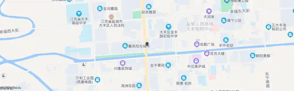 盐城东方锦绣北城_公交站地图_盐城公交_妙搜公交查询2025