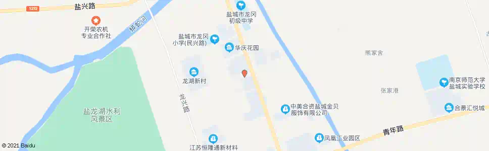 盐城大庆西路经三路口_公交站地图_盐城公交_妙搜公交查询2025