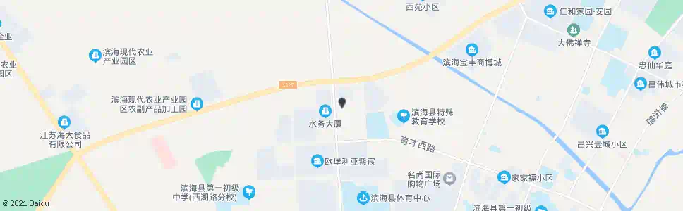 盐城县行政服务中心(北)_公交站地图_盐城公交_妙搜公交查询2025