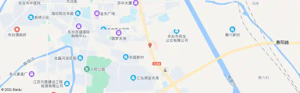 盐城家家悦超市_公交站地图_盐城公交_妙搜公交查询2025