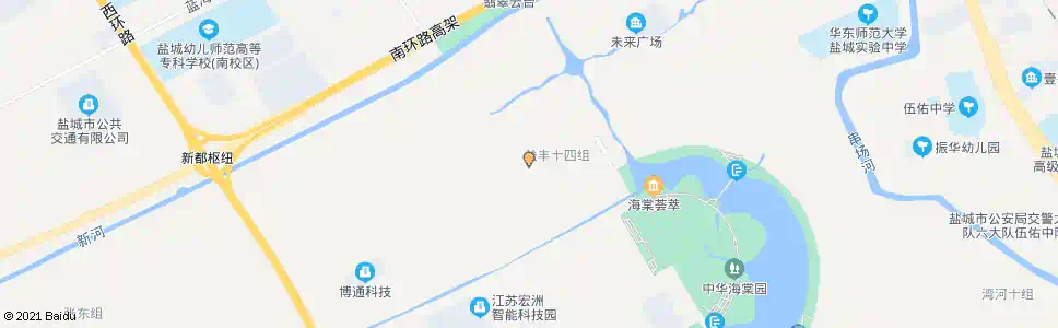 盐城解放路步湖路口_公交站地图_盐城公交_妙搜公交查询2025