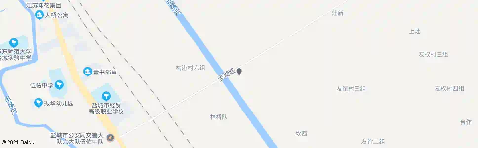 盐城友谊河闸_公交站地图_盐城公交_妙搜公交查询2025
