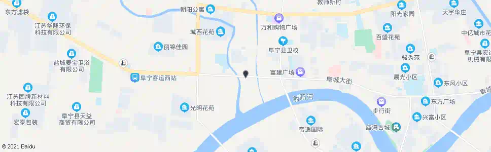 盐城光明路(南)_公交站地图_盐城公交_妙搜公交查询2025