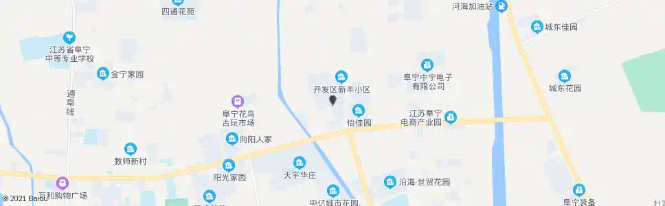 盐城顾庄小区_公交站地图_盐城公交_妙搜公交查询2025