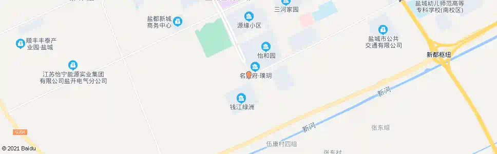 盐城开创路蓝海路口_公交站地图_盐城公交_妙搜公交查询2025