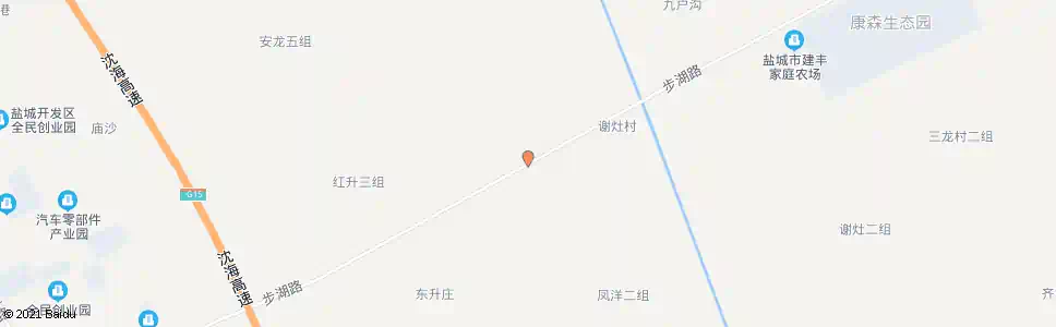 盐城红升二组_公交站地图_盐城公交_妙搜公交查询2025