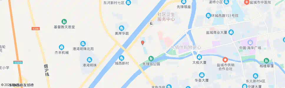 盐城新蕾幼儿园_公交站地图_盐城公交_妙搜公交查询2025