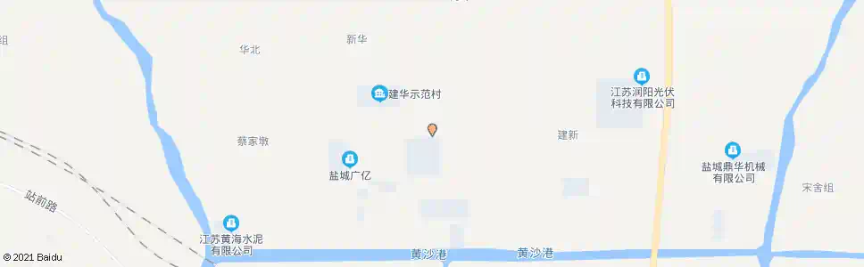 盐城建华康居_公交站地图_盐城公交_妙搜公交查询2025