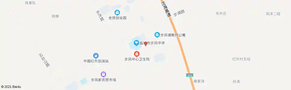 盐城步凤_公交站地图_盐城公交_妙搜公交查询2025