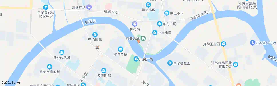 盐城阜宁外滩_公交站地图_盐城公交_妙搜公交查询2025