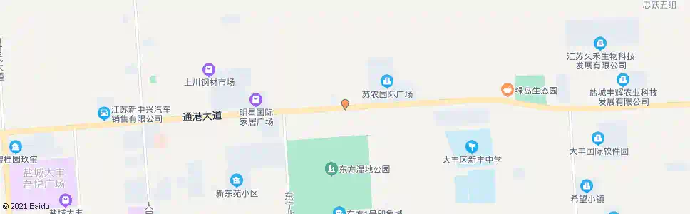 盐城农副产品批发市场_公交站地图_盐城公交_妙搜公交查询2025