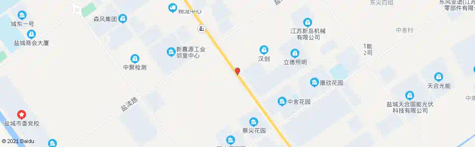 盐城东环路岷江路口_公交站地图_盐城公交_妙搜公交查询2025
