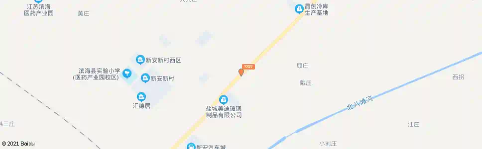 盐城九公里_公交站地图_盐城公交_妙搜公交查询2025