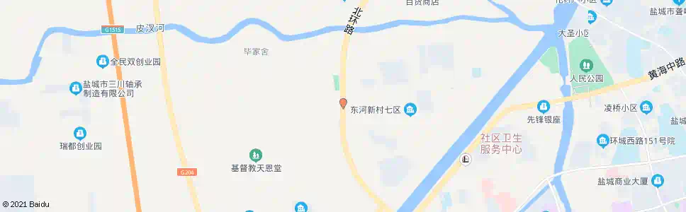 盐城东仓路_公交站地图_盐城公交_妙搜公交查询2025