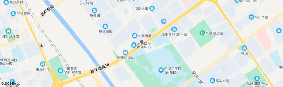 盐城盐城工学院(北)_公交站地图_盐城公交_妙搜公交查询2025