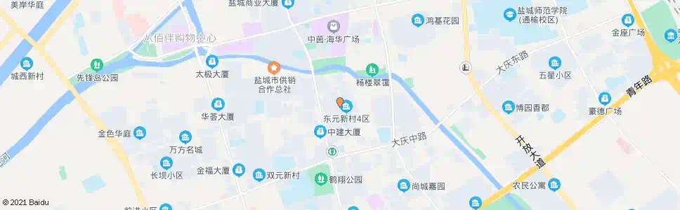 盐城怡景花园城(双元路)_公交站地图_盐城公交_妙搜公交查询2025