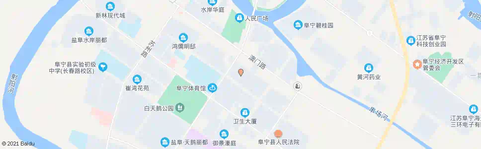 盐城时代广场_公交站地图_盐城公交_妙搜公交查询2025