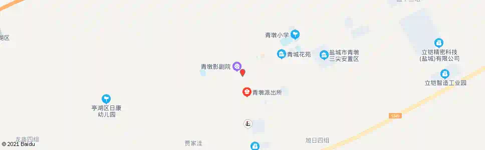 盐城潭尖村部_公交站地图_盐城公交_妙搜公交查询2025