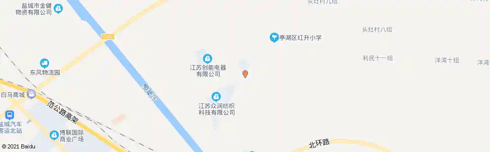 盐城头灶六组_公交站地图_盐城公交_妙搜公交查询2025