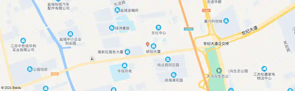 盐城革新河桥_公交站地图_盐城公交_妙搜公交查询2025