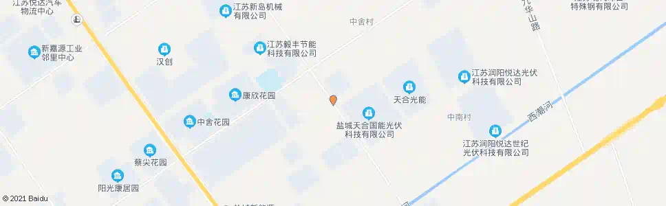 盐城五台山路珠江路口_公交站地图_盐城公交_妙搜公交查询2025