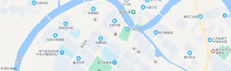 盐城瑞林晶点(县文化中心)_公交站地图_盐城公交_妙搜公交查询2025