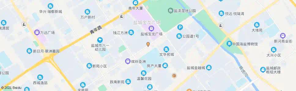 盐城钱江方洲_公交站地图_盐城公交_妙搜公交查询2025