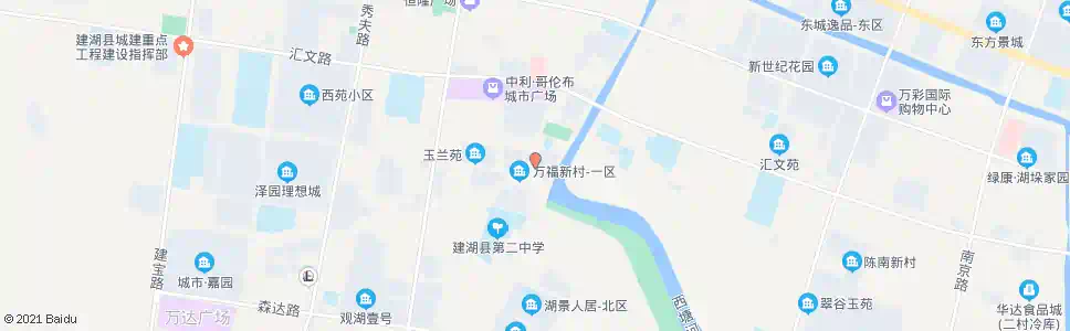盐城万福新村_公交站地图_盐城公交_妙搜公交查询2025