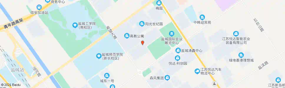 盐城中国银行_公交站地图_盐城公交_妙搜公交查询2025