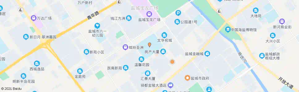 盐城盐南职中_公交站地图_盐城公交_妙搜公交查询2025