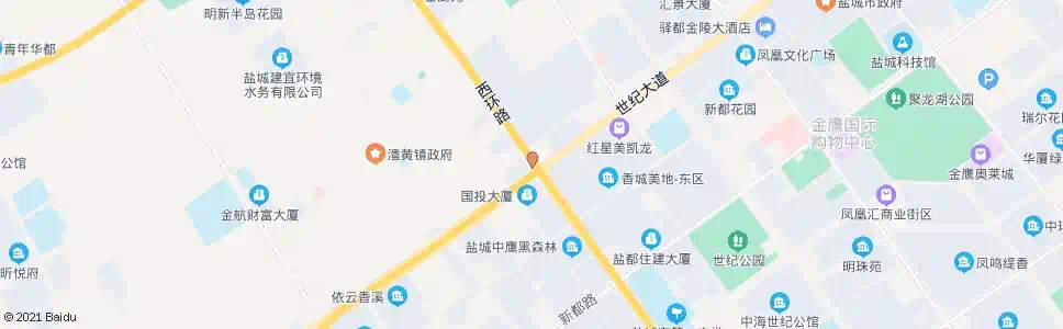 盐城西环路_公交站地图_盐城公交_妙搜公交查询2025
