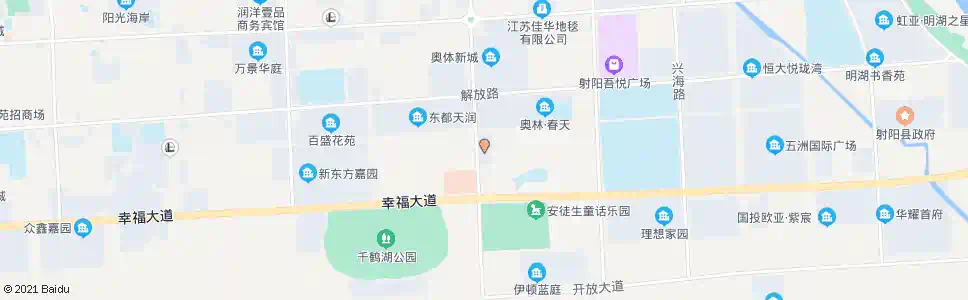 盐城华悦广场_公交站地图_盐城公交_妙搜公交查询2025
