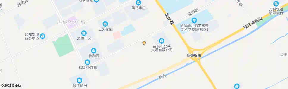 盐城神州路蓝海路口_公交站地图_盐城公交_妙搜公交查询2025