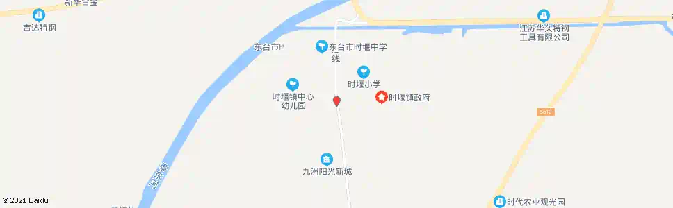 盐城丁林(东交驾校)_公交站地图_盐城公交_妙搜公交查询2025