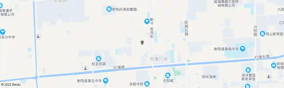 盐城城北菜场(发鸿招商场)_公交站地图_盐城公交_妙搜公交查询2025