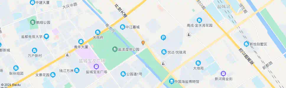 盐城东进国际装饰城_公交站地图_盐城公交_妙搜公交查询2025
