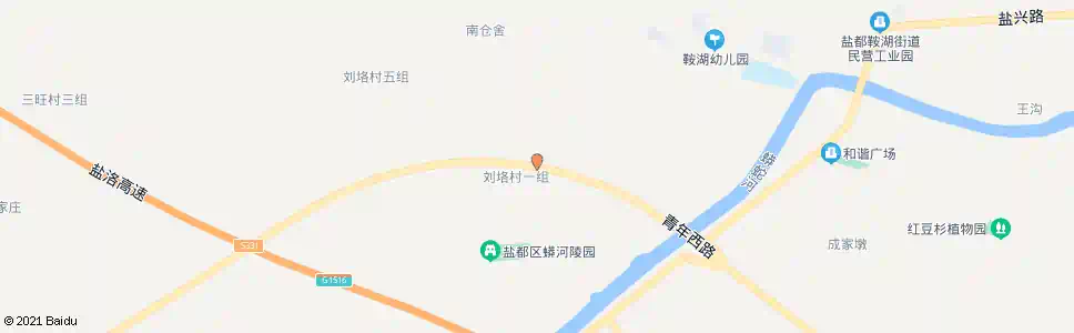 盐城鞍湖(青年路)_公交站地图_盐城公交_妙搜公交查询2025