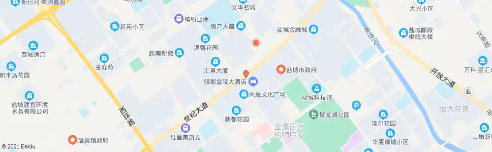 盐城高力国际家居港_公交站地图_盐城公交_妙搜公交查询2025