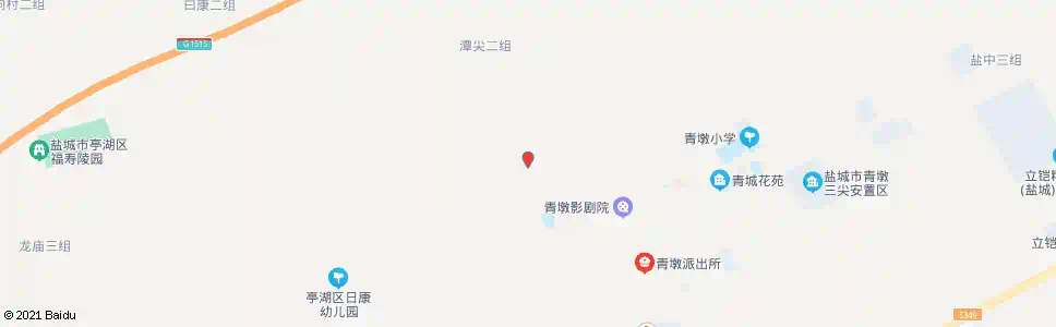 盐城职校北桥_公交站地图_盐城公交_妙搜公交查询2025