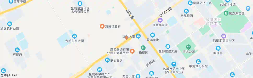 盐城华逸汽贸_公交站地图_盐城公交_妙搜公交查询2025