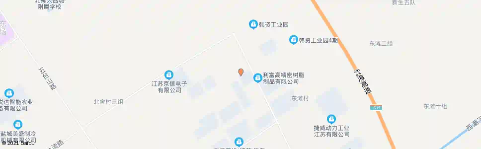 盐城韩资园邻里中心北门_公交站地图_盐城公交_妙搜公交查询2025